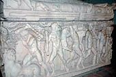 Konya Archeology Museum, ancient Roman Herakles Sarcophagus 